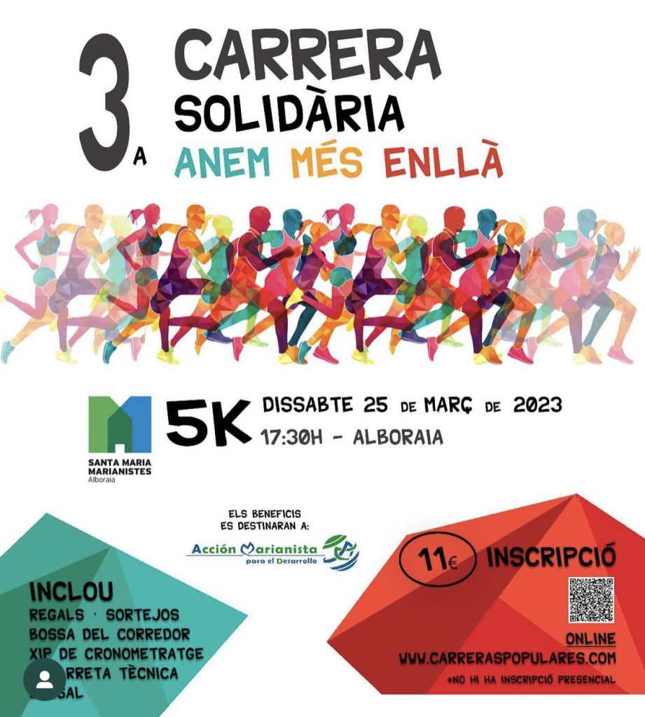 Carrera Solidaria 5k en ALBORAYA